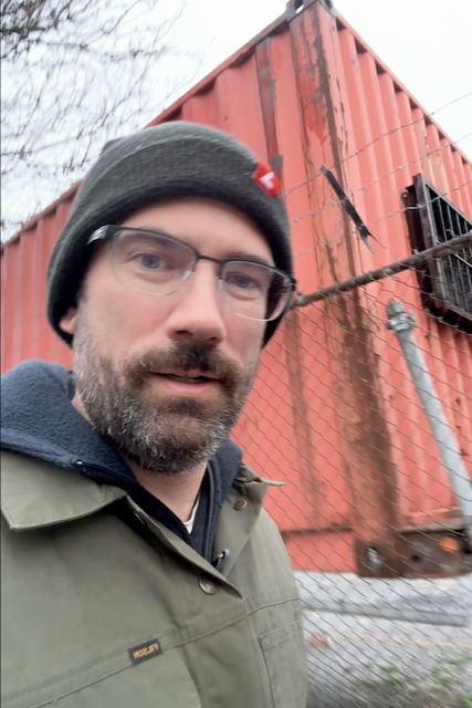 Crafting a wooden map in the workshop